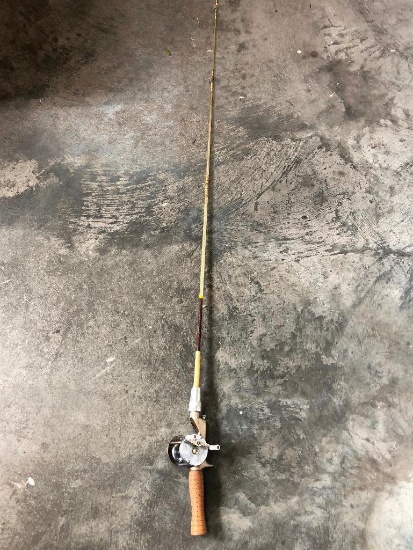 Old Fishing Rod and Reel Combo