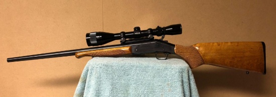 New England Firearms Handi Rifle SB2 .223 RemSN: N6254886 w/Simmons Prohunter 6-18X40 Scope