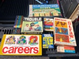 Lot of 8 Vintage Games, Trouble, Last Straw, Cardino, Water Works, Others