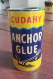 Cudahy Anchor Clue Tin, Omaha, NE, 1lb Can, Cudahy Packing Co Omaha 7 NEBR