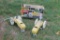 Lot of 2 Nelson Rain Train Garden Tractor Sprinklers