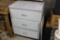 Three Drawer Cabinet Chest of Drawers w/ Contents