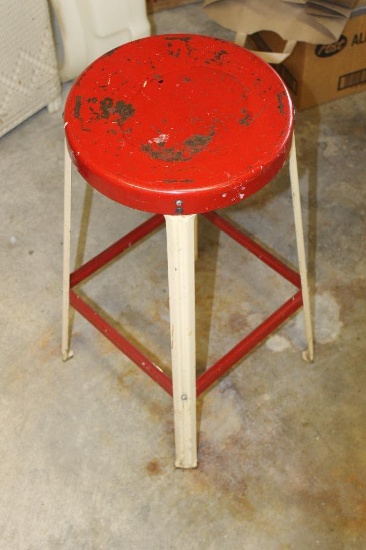 Vintage Metal Stool