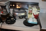 Coffee Maker, Electric Skillet, Paula Dean Tea Pot, Egg Cooker, Toastmaseter