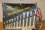 11 Piece GEORGE Drop Forged Combination Wrench Set, SAE