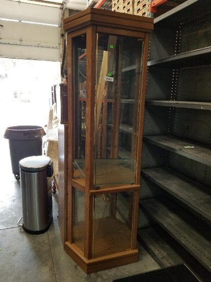 Curio Cabinet w/ Glass Doors and Sides