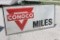 Large Conoco MILES Tin Sign, Single Sided, 92in x 46in