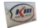 Kerr McGee Plastic Exterior Filling Station Sign, 93in x 59in