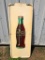 Tin Coca-Cola Bottle Sign 48 In. c. 1948