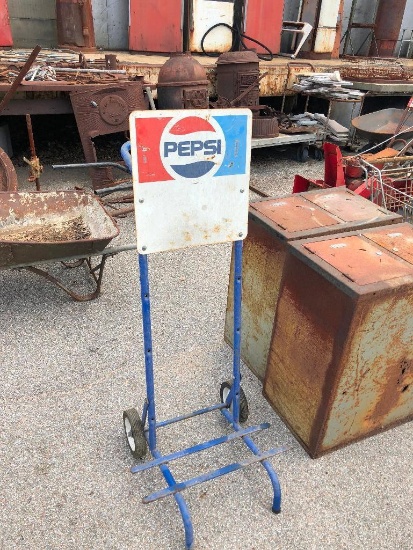 Pepsi Merchandising Cart/Rack