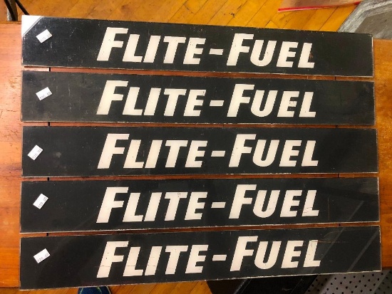 Lot of 8 Flite-Fuel Gas Pump Inserts, See Pics, 22 In.