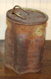 Metal Bottle Case, Oil?