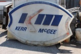 Kerr McGee Plastic Exterior Filling Station Sign, 120in x 79in