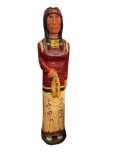 Wooden Cigar Store Indian, Contemporary, 64in