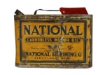 National Carbonless Motor Oil Can