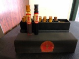 Archer Oil Samples w/ Original Bottles and Case, Salesman Samples