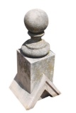 Concrete Building Monument Architectural Salvage, 42in