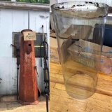 Visible Gas Pump w/ Glass & Crown, Glass Photographed Separately