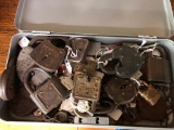 Box of Old Padlocks