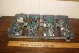 Four Bin Tray of Old Keys, Skeleton Keys, Small Keys, Pump Keys, Padlock Keys, Misc.