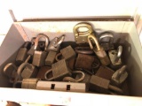 Box of Old Padlocks