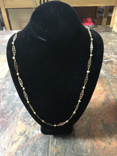 14k Gold Necklace - 18.7 Grams