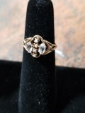 10k Gold Ring w/ Gemstones - 2.0 Grams