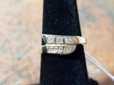 10k Gold Ring w/ Diamonds - 3.5 Grams