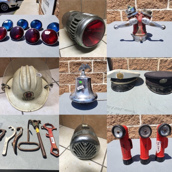 Fire House, Dept & Fire Fighter Memorabilia