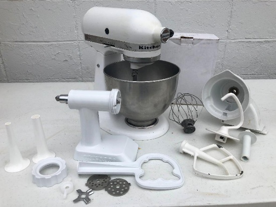 Kitchenaid Stand Mixer, 250 Watt, Classic Edition w/ Attachment