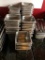 Lot of 46, 1/6 Size Steam Table Pans, Various Depths