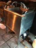 Stainless Steel Ice Bin with Cold Plate