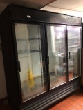 Beverage-Air Model: MT72 - Refrigerated 3 Door Glass Door Merchandiser