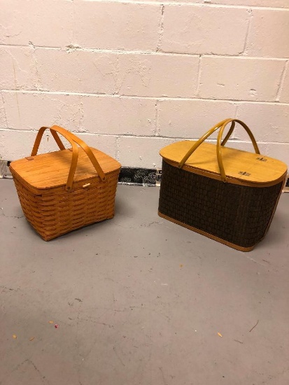 Two Picnic Baskets