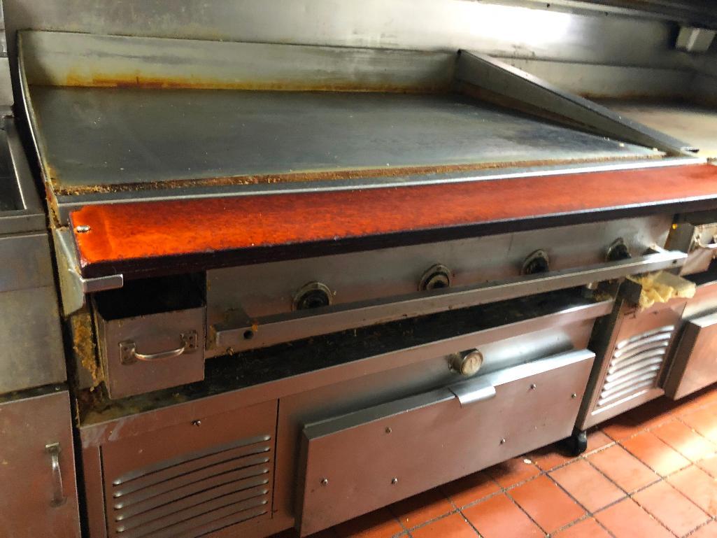 Keating Miraclean Griddle Model 48X33LD 4 Proxibid