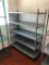 NSF Stationary Metal Shelving Unit - 5 Shelves 48