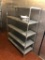 NSF Stationary Metal Shelving Unit - 5 Shelves 48