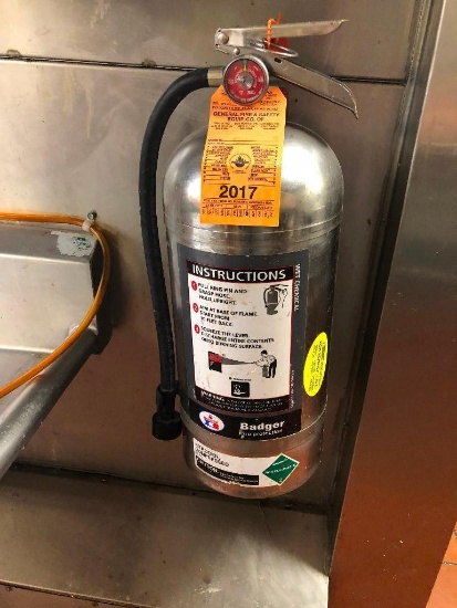 Ansul Wet Chemical Stainless Steel Fire Extinguisher