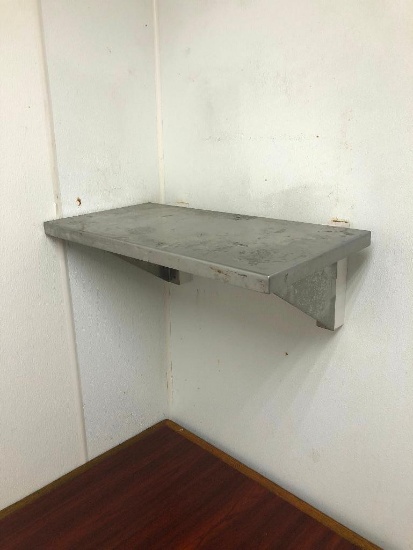 NSF Stainless Steel Wall mount Shelf 12"x24"