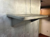 NSF Stainless Steel Wall mount Shelf 12