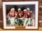 Nebraska Cornhuskers Framed Photo Featuring, 1998 Orange Bowl, Grant Wistrom and Jason Peter
