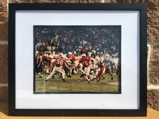 Nebraska Cornhuskers Framed Photo Featuring, Tommie Frazier and Rob Zatechka