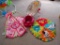 Lot of 4 Bayby Items - Rocker, (2) Play Mats, Bumbo Chair