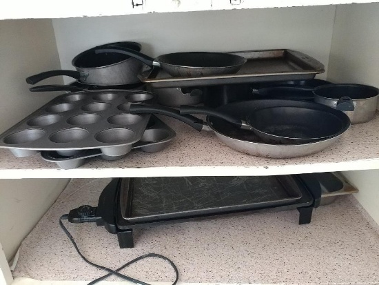 Misc. Pots, Pans & Electric Griddle