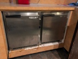 Lot of 2, Beverage-Air Model: UCF20 Low Profile Under Counter Commercial Refrigerator/Freezers
