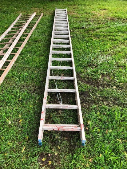 Aluminum Extension Ladder, 40 Feet, 2 Sections