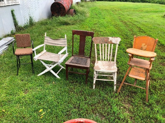 Five Misc. Chairs