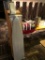 Lot of Ironing Items - Irons, Ironing Boards, Iron Holder (plus Alarm Clock Radio)
