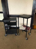 Metal Media Cart, Utility Cart