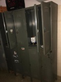 Contentss of Ladies Bathroom Up, Lockers, Pallet Rack, Contentss
